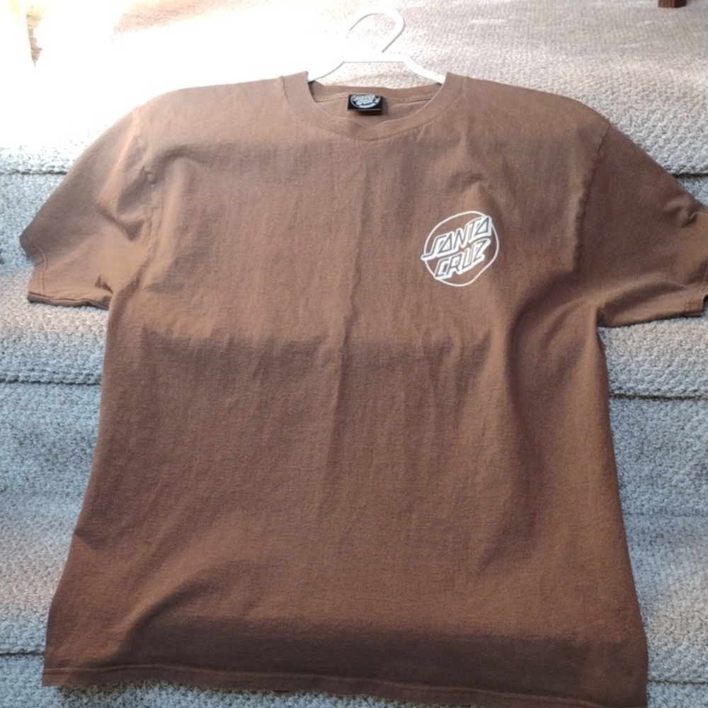 Santa Cruz Skateboards Chocolate Brown Tee